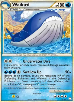 Wailord, Triumphant Nº 31 Normal