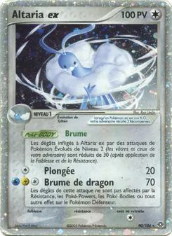 Altaria ex, EX Émeraude Nº 90 Holo
