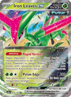 Iron Leaves ex, Festival Terastal ex No. 016 Normal