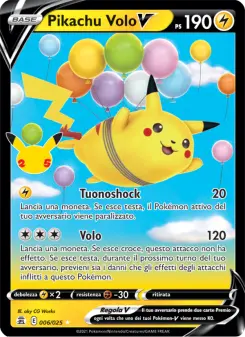 Pikachu Volo V, Gran Festa No. 6 Holo