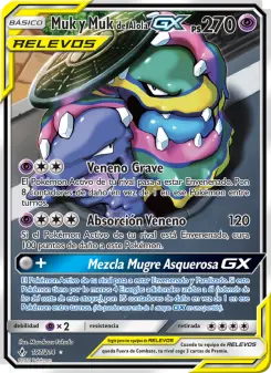 Muk y Muk de Alola GX, Vínculos Indestructibles Nº 197 Normal
