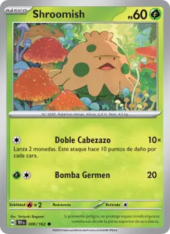 Shroomish, Fuerzas Temporales No. 006 Normal
