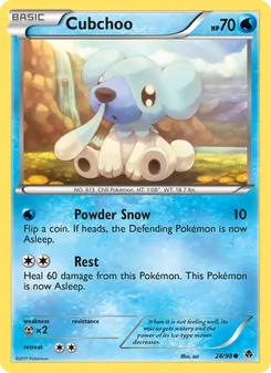 Cubchoo, Emerging Powers No. 28 Normal