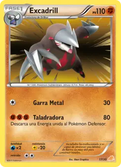 Excadrill, Kit de Entrenador BW (Excadrill) No. 17 Normal