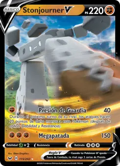 Stonjourner V, Espada y Escudo No. 115 Holo