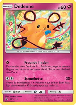 Dedenne, Grauen Der Lichtfinsternis Nº 88 Normal