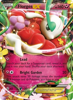 Florges EX, Phantom Forces Nº 67 Normal