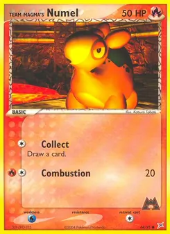Team Magma's Numel, Team Magma vs Team Aqua Nº 64 Normal