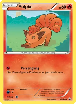 Vulpix, Hoheit der Drachen No. 18 Normal