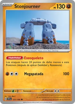 Stonjourner, Escarlata y Púrpura No. 121 Normal