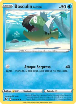 Basculin de Hisui, Origen Perdido Nº 044 Normal