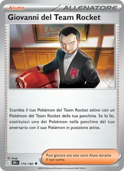 Giovanni del Team Rocket, Rivali Predestinati Nº 174 Normal