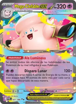 Mega-Clefable ex, Equilibrio Perfecto No. 031 Holo
