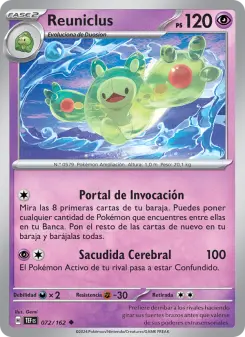 Reuniclus, Fuerzas Temporales Nº 072 Normal