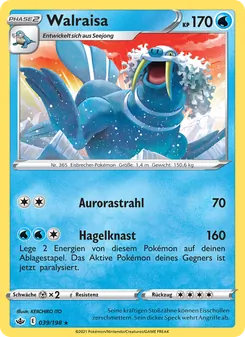 Walraisa, Schaurige Herrschaft No. 39 Normal