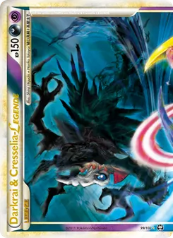 Darkrai & Cresselia LEGENDE, Triumph Nº 99 Holo
