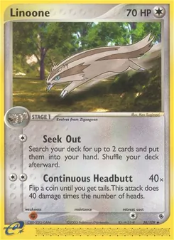 Linoone, Ruby & Sapphire No. 38 Normal