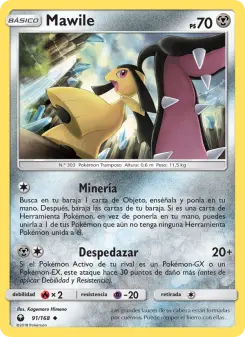 Mawile, Tormenta Celestial Nº 91 Normal