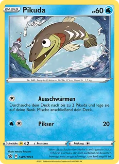 Pikuda, SCSC Promokarten Nº SWSH093 Holo