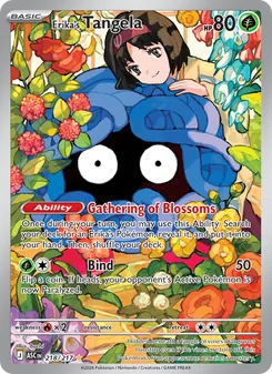 Erika's Tangela, Ascended Heroes No. 218 Holo