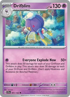 Drifblim, Stellar Crown Nº 061 Normal