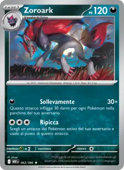 Zoroark, Fuoco Bianco No. 062 Holo