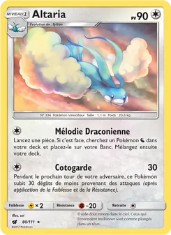 Altaria, Invasion Carmin No. 80 Normal