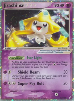 Jirachi ex, Crystal Guardians Nº 94 Normal