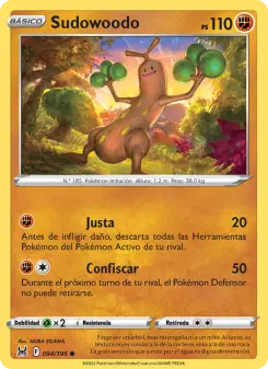 Sudowoodo, Origen Perdido No. 094 Normal
