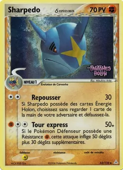Sharpedo δ, EX Fantômes Holon Nº 53 Normal