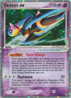 Deoxys ex, Emerald No. 93 Holo