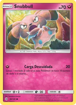 Snubbull, Sol y Luna Nº 90 Normal