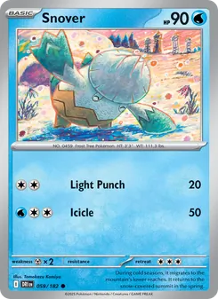 Snover, Destined Rivals No. 059 Normal