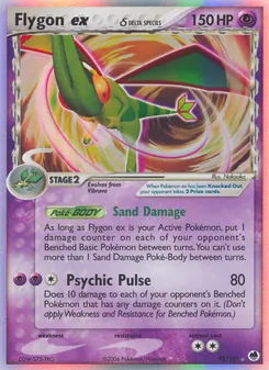 Flygon ex δ, Dragon Frontiers No. 92 Holo