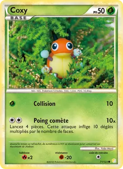 Coxy, HeartGold SoulSilver Nº 71 Normal