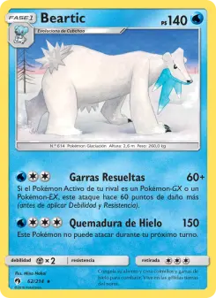 Beartic, Truenos Perdidos No. 62 Normal