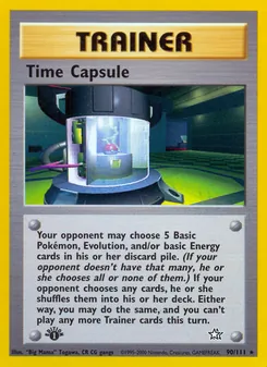 Time Capsule, Neo Genesis Nº 90 Normal