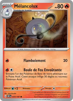 Mélancolux, Flammes Obsidiennes No. 037 Normal