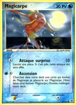 Magicarpe, EX Rouge Feu & Vert Feuille Nº 67 Normal