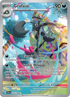 Grafaiai, Evoluciones en Paldea No. 223 Holo
