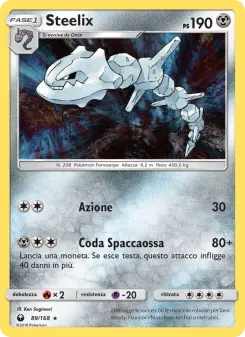 Steelix, Tempesta Astrale No. 89 Normal