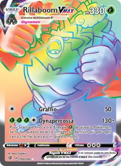 Rillaboom VMAX, Fragore Ribelle No. 193 Holo