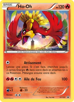 Ho-Oh, Promo XY No. XY153 Normal