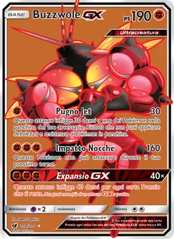 Buzzwole GX, Invasione Scarlatta Nº 104 Normal