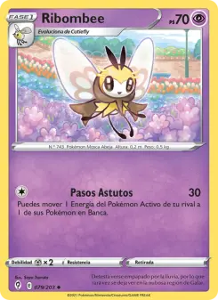 Ribombee, Cielos Evolutivos No. 79 Normal