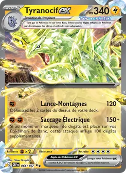 Tyranocif-ex, Flammes Obsidiennes No. 066 Holo