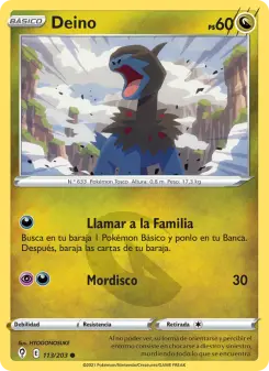 Deino, Cielos Evolutivos Nº 113 Normal