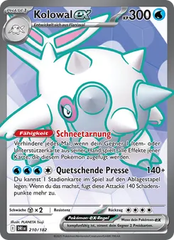 Kolowal-ex, Ewige Rivalen No. 210 Holo