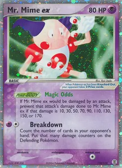 Mr. Mime ex, FireRed & LeafGreen Nº 110 Holo