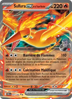 Sulfura-ex de la Team Rocket, Rivalités Destinées Nº 031 Holo